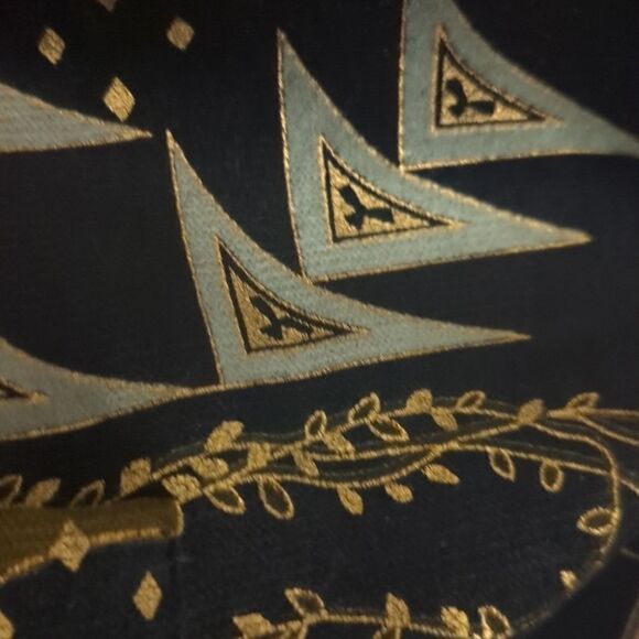 Vintage Tan Jay velour textured jacket volup - Picture 7 of 8